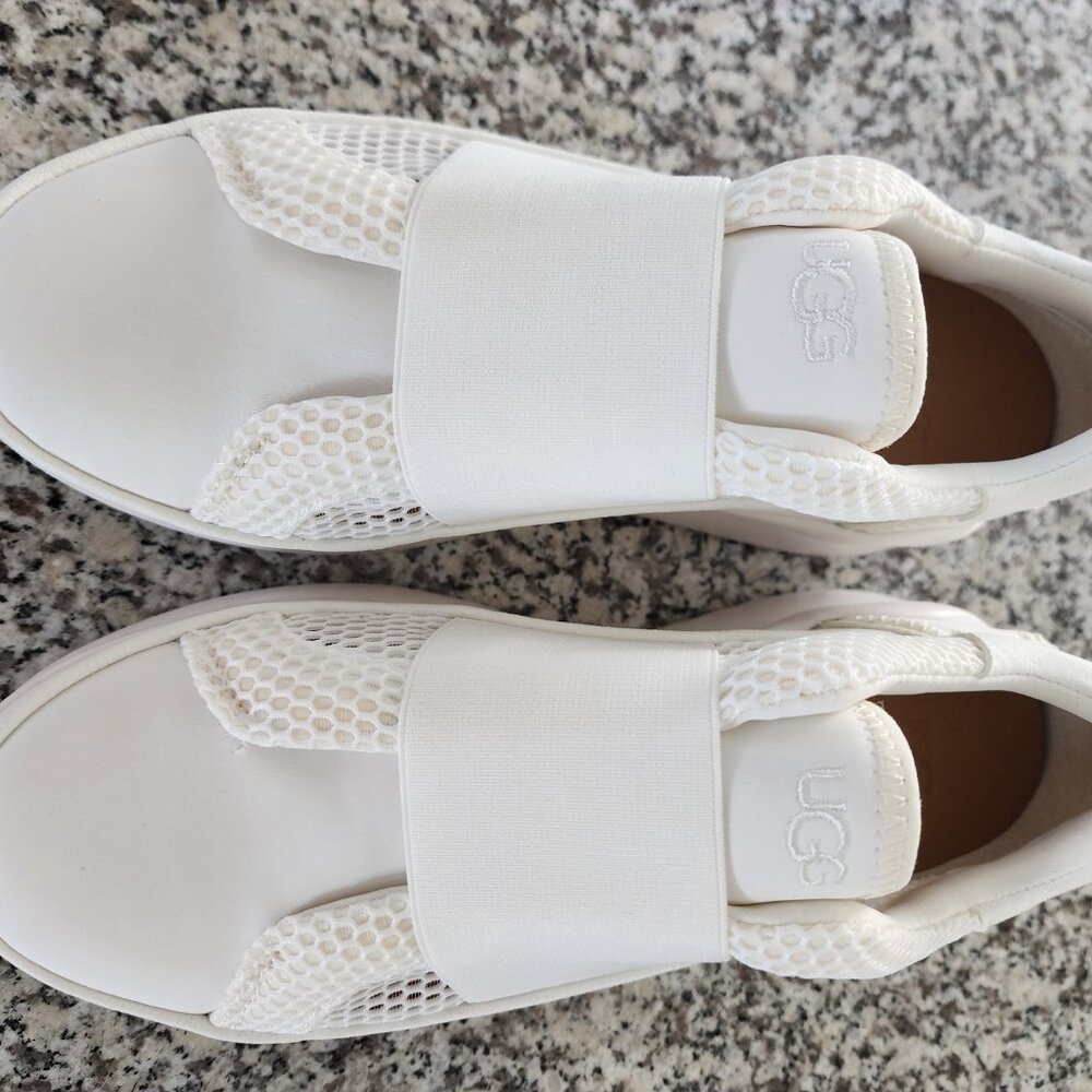 UGG Libu Lite White Sneakers – Light, Sporty & Summer-Ready 👟☀️ (#547) - Picture 8 of 11